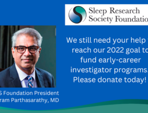 Foundation President, Dr. Sairam Parthasarathy urges SRS Members to consider donating before December 31st