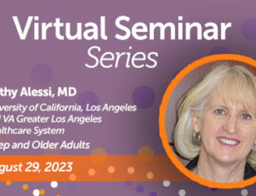 SRS Virtual Seminar Series – Sleep & Older Adults