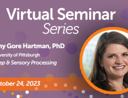 SRS Virtual Seminar Series – Sleep & Sensory Processing