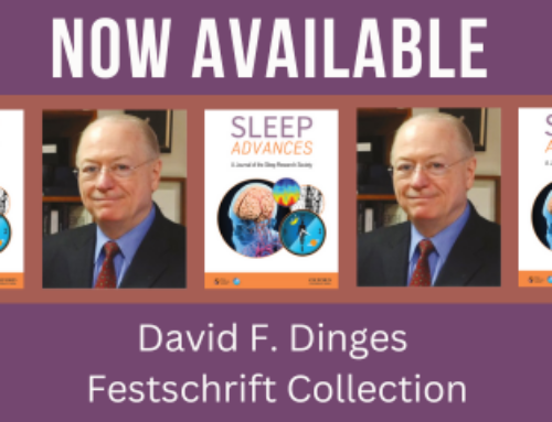 Now Available! David F. Dinges Festschrift Collection