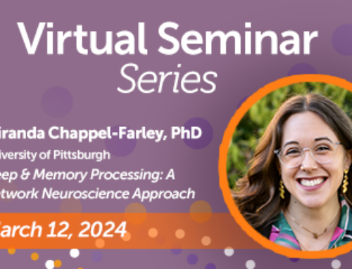 SRS Virtual Seminar Series – Sleep & Memory Processing: A network neuroscience approach