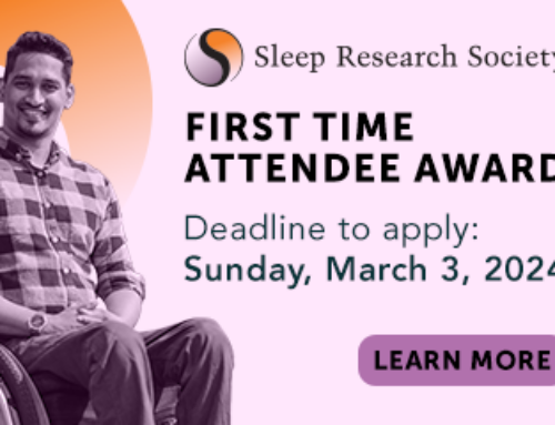 SRS announces First Time Attendee Award for SLEEP 2024