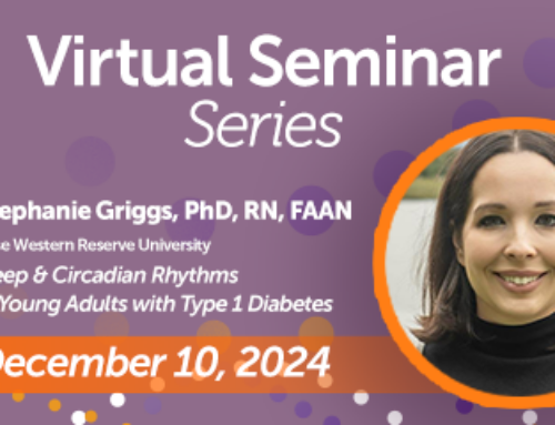 SRS Virtual Seminar Series – Sleep & Circadian Rhythms in Young Adults with Type 1 Diabetes