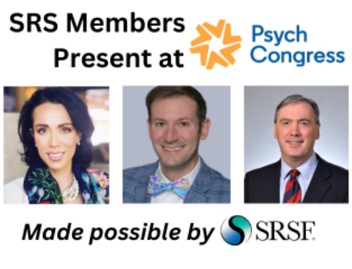 SRSF Announces Partnership with Psych Congress – SRS Members Present at the Psych Congress 2024 annual conference