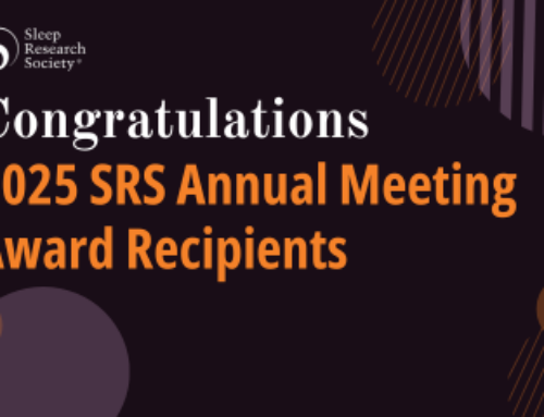 Sleep Research Society announces 2025 award recipients