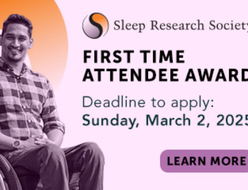 SRS announces First Time Attendee Award for SLEEP 2025