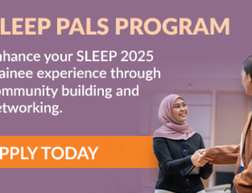 Trainees invited to apply for SRS 2025 SLEEP Pals Program