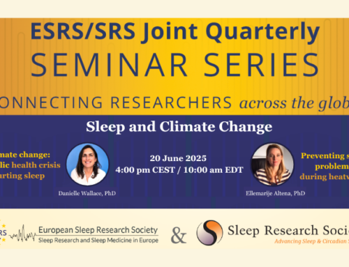 ESRS/SRS Joint Quarterly Seminar Series- Summer Edition