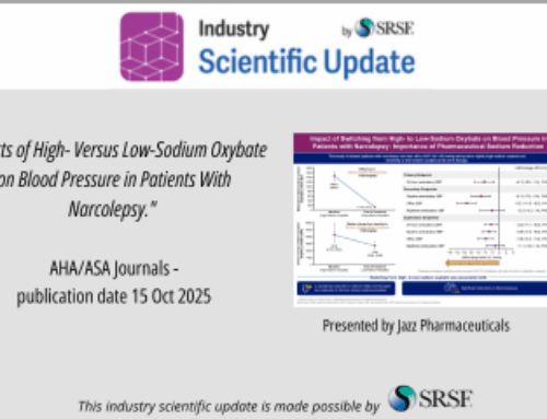 “Effects of High- Versus Low-Sodium Oxybate on Blood Pressure in Patients With Narcolepsy.” AHA/ASA Journals submitted by Jazz Pharmaceuticals