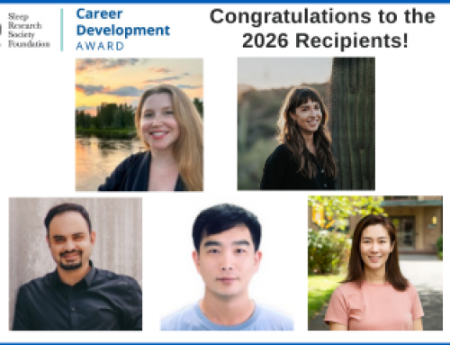 We are Pleased Congratulate the 2026 SRSF Career Development Award Recipients