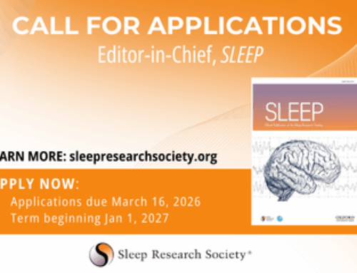 Call for Applications: Editor-in-Chief of SLEEP