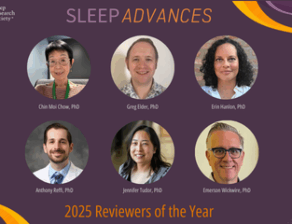 View the latest articles in SLEEP - Sleep Research Society